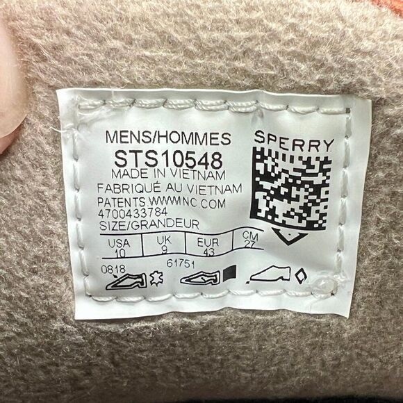 Sperry Men's Size 10 Avenue Brown Leather Waterproof Duck Boots‎ - Picture 11 of 11